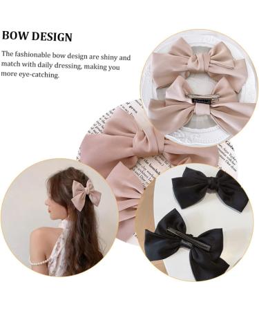 minkissy 6 Pairs Bow Hairpin Baby Girls Bows Toddler Hair Clips Big Bows Hair Clips Bow Hair Clip Toddler Bows Hair Bows Bowknot Hair Bow Pins Girls Barrette Wedding Fabric Woman Headgear - Buy Online on GoSupps.com