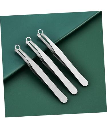 Ipetboom Round Nose Hair Clip & Stainless Steel Eyebrow Trimmer Set - Men's Grooming Tools for Hair Nose & Ear Care - Buy Online on GoSupps.com