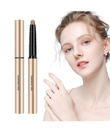 bellv Shimmer Eyeshadow Stick Long-Lasting Eye Highlighter Stick Eyeshadow Pen Eyeshadow Pen Lightening Pencil for Makeup Bellv