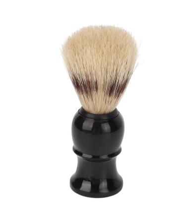 Portable Shaving Brush for Men | Curved Handle Premium Bristles & Foam Enhancer - Buy Online on GoSupps.com