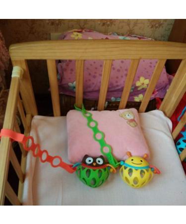 Buy Egujiwa 4-Piece Silicone Pacifier Clips & Toy Security Belts in Colorful Random Colors - Perfect for Strollers Shopping Carts Cars & Children's Beds | International Shipping Available - Buy Online on GoSupps.com