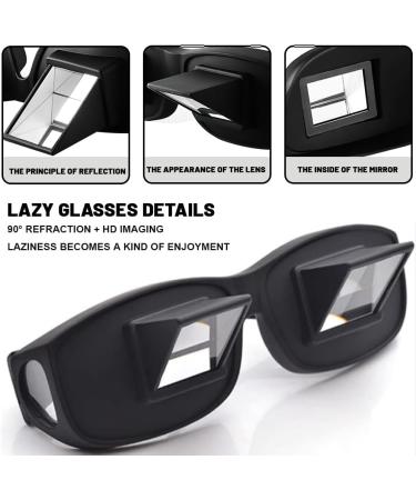 Fajoek Lazy Glasses - 90 HD Prism Angular Glasses for Hands-Free Reading | International Shipping - Buy Online on GoSupps.com
