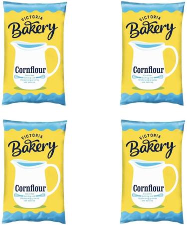 Cornflour for Cooking Vegetarian Vegan Corn flour 250g (4 Pack) - Buy Online on GoSupps.com