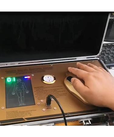Quantum Resonance Magnetic Analyzer - Sub-Health Body Detector for Quick Full Body Examination | Meridian Recognition for Wellness - Buy Online on GoSupps.com
