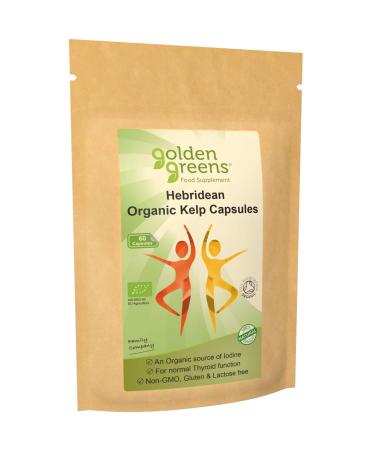 Golden Greens Organic Hebridean Kelp Capsules 60 x 500mg