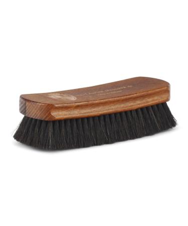 Langer & Messmer Shoe Brush | Polishing Brush Made Of Horsehair For Polishing Your Shoes (dark) Black