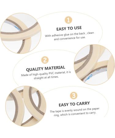 Healeved Nail Tips Tape 10 Pcs Professional Masking Tape Nail Line Tape Striping Tape Line Nail Decoration Sticker Nails Stickers Nail Tape Fingernail Tip Tape Line Nail Tool Manicure As Shownx2pcs mediumx2pcs - Buy Online on GoSupps.com