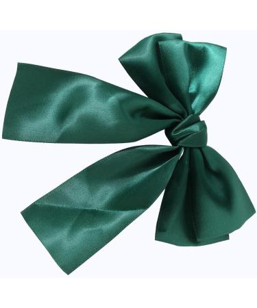 XIAHIOPT Satins Ribbon Bowknot Hair Clip Ballet Spring Clip Women Hair Accessories for Thin Hair French Barrette White - Buy Online on GoSupps.com