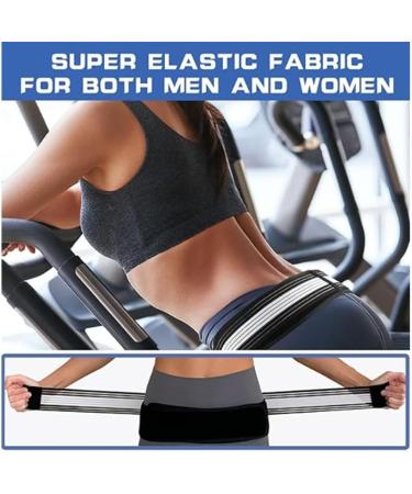 Sacroiliac Hip Belt for Sciatica & Lower Back Pain Relief - Unisex | Adjustable 120cm (45-49 inch - Buy Online on GoSupps.com