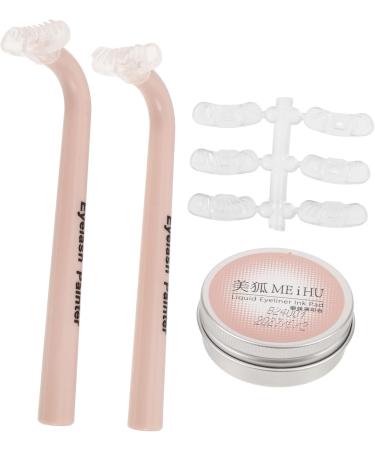 minkissy 2 Sets Eye Makeup Aid Eyelash Stencil for Makeup Lash Stamp for Bottom Eyelashes Lower Eyeliner Stamp Tool Eyelash Stencils Reusable Eyelash Stamps Eye Makeup Tool Diphenylene - Buy Online on GoSupps.com