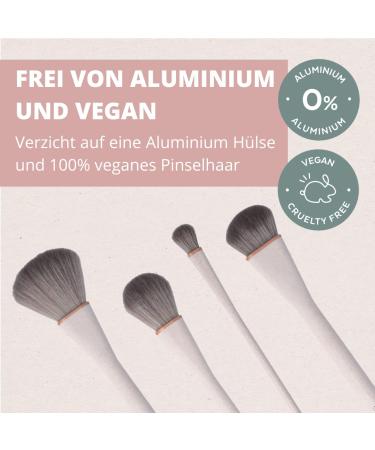 Parsa Beauty Nature Love Vegan Makeup Brush - Wheat Straw Foundation Brush for Even Application & Extra Soft Synthetic Hair - Buy Online on GoSupps.com
