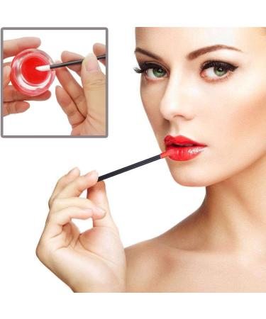 200 Pcs Disposable Lip Brushes Kit | Perfect for Lipstick Lip Gloss & Travel | Makeup Applicator Wands - Buy Online on GoSupps.com