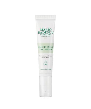 Mario Badescu Brightening & Revitalizing Under Eye Serum, Anti Aging & Hydrating, Reduces the Appearance of Fine Lines & Dark Circles with Caffeine and Squalane, 0.5 oz - Buy Online on GoSupps.com