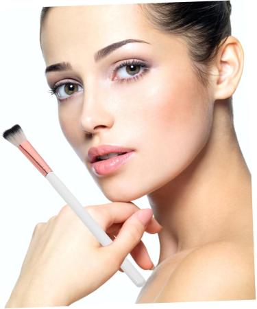 PLAFOPE 3pcs Fish Tail Brush Nose Shadow Brush Nose Contour Brush Nose Contour Makeup Brush Nose Makeup Tool 18.50X1.00X1.00CM As Shown - Buy Online on GoSupps.com