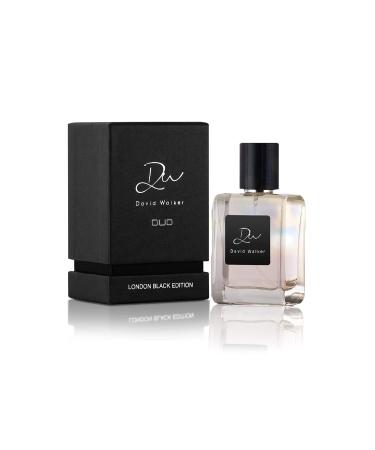 David Walker UN LIMITED Fragrances | Original Fragrance | London Black Edition | Long lasting perfumes for men's | Bergamot Jasmine | 50ML / 1.7Oz (Pack of 1)