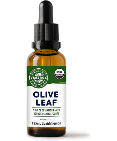Vimergy USDA Organic Olive Leaf Extract - Immune Support & Antioxidant - 115ml - Buy Online on GoSupps.com