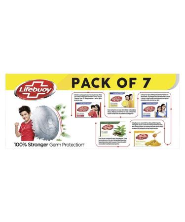 Total 10 Germ Protection Bathing Soap Bar 125g - Combo Pack of 7 | Protects Against Viruses & Germs | International Shipping Available - Buy Online on GoSupps.com