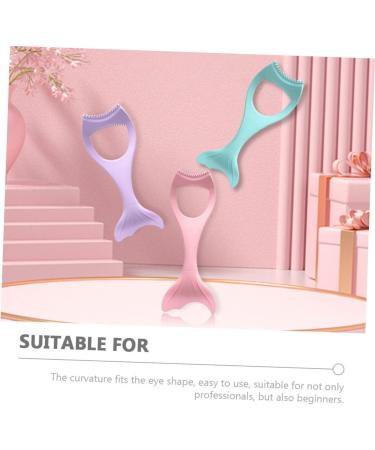 Lot De 2 Pochoirs Eyeliner En Silicone Pour Femme Applicateur De Mascara 15x5.7cm - Buy Online on GoSupps.com