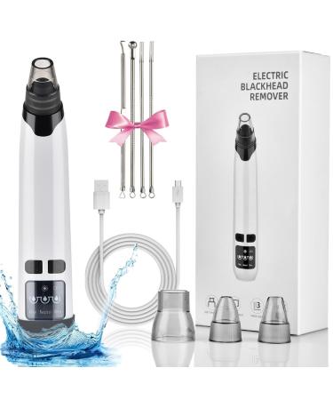 ARCIK Nose Blackhead Suction Removes Blackheads and Blackheads Pore Cleaner Heat Mode for Easy Removal Adjustable Power of 3 Modes and Accessories Included
