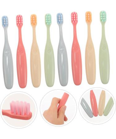 Beaupretty 8-Piece Soft Toothbrush Set for Adults & Toddlers - Extra Soft Bristle Silicone Design - Buy Online on GoSupps.com