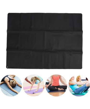 Buy Earage Yoga Mat 138x100 cm - Grounding Mat with Negative Ion Bracelet for Better Sleep & Anxiety Relief - Buy Online on GoSupps.com