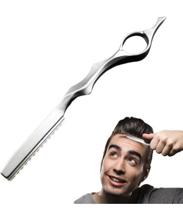 Hair Cutting Hair Styling Ergonomic Hair with Alloy Handle Non-Slip Hairdressing Hair Thinning for Professional Salons Home Hairdressers Silver - Buy Online on GoSupps.com