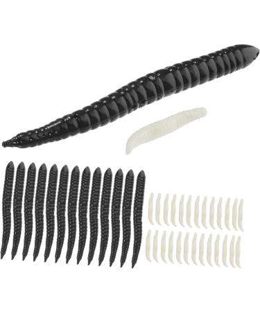 HOMSFOU 120 Pcs Simulated Maggot Toys Realistic Fake Maggots Trick Playthings Toy Maggots Simulation Fake Maggot Prank Maggots Maggot Props Prank Toy Maggot Toy Animal Plastic Model - Buy Online on GoSupps.com