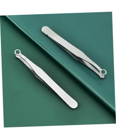 Buy Minkissy Nose Hair Trimmer Set for Men - Stainless Steel Round Nose Hair Clips Eyebrow & Nasal Cutter - 3pcs Yellow - Perfect Grooming Tools for Men - Buy Online on GoSupps.com