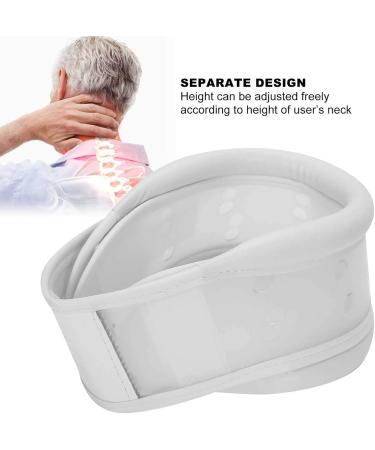 Adjustable Neck Collar for Pain Relief | Cervical Traction Device for Neck & Shoulder Support | Soft Wrap for Muscle Pain & Spine Pressure - Buy Online on GoSupps.com