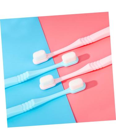 Buy TOVINANNA 6 Pack Toothbrush | Premium Oral Hygiene & Mouthcare Brushes | Non-Slip Design | Perfect for Moms | International Shipping Available - Buy Online on GoSupps.com