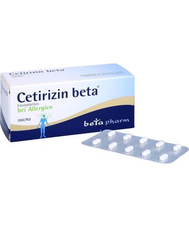 Buy Cetirizin Beta Film-Coated Tablets | 100 ST - Fast International Shipping - Buy Online on GoSupps.com
