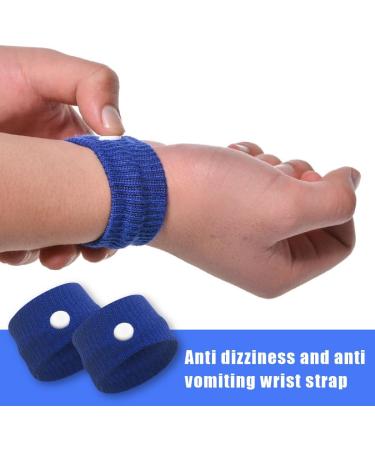 Tipri Acupressure Bracelet - 4 Pairs for Adults & Kids | Anti-Nausea Relief for Pregnancy Travel & Motion Sickness | 4 Colors Available - Buy Online on GoSupps.com