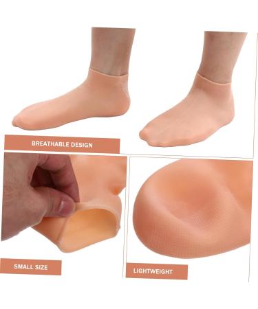 2 Pairs Exfoliating Moisturizing Socks Girls Socks Woman's Socks Womens Lotion Sleep Socks Moisture Socks Overnight spa Socks Foot Cover Women moisturizing Socks Foot Care Covers 20x8.5cm - Buy Online on GoSupps.com