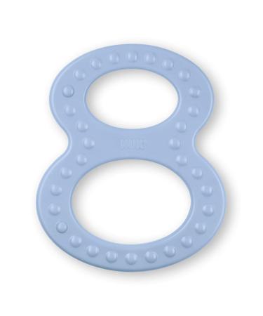 NUK Teething Ring Set - 2 Multi-Coloured Rings with Varied Surfaces for 0+ Months - Perfect for Soothing Baby's Gums - Buy Online on GoSupps.com