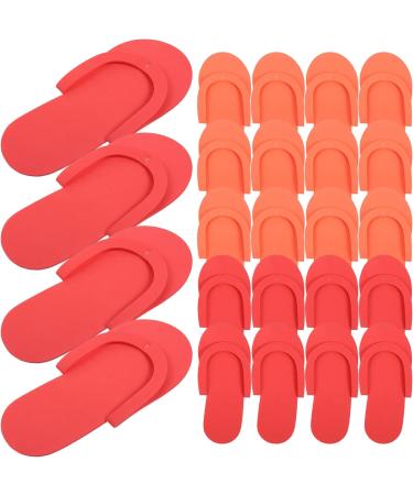 Holibanna EVA Foam Disposable Pedicure Slippers: 12 Pairs Comfortable Disposable Anti- Slip Portable Lightweight Foam Shower SPA Slippers for Beach Hotel Nail Salon - Buy Online on GoSupps.com