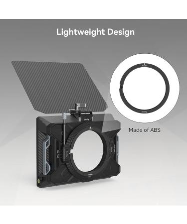 SmallRig Clamp-On Ring Kit (80/85-95mm) for Star-Trail and Mini Series Matte Box - Compatible with Models 3196, 3575, and 3680-3654 - Buy Online on GoSupps.com