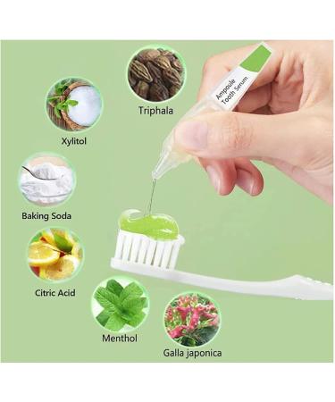 Tlopa Ampoule Toothpaste & Serum - 3V Fruit Acid Whitening Essence for Tartar & Plaque Removal - International Shipping Available - Buy Online on GoSupps.com