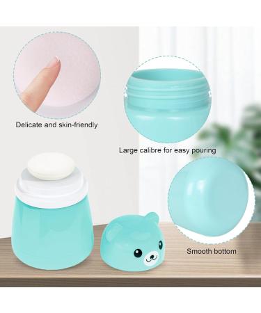Bo te de Talc Poudre B b Portable avec Houpette R utilisable Distributeur de Talc Vide pour Voyage Bocal en Forme d'Ours de Poudre Corporelle pour Enfant et Femme (sans Poudre) (Rose) - Buy Online on GoSupps.com