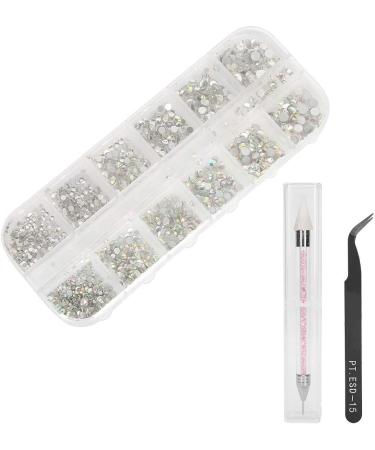 Nail Rhinestones Set Manicure Tweezers Fashionable Meet Demand Materials Manicure Store Salon Shop for Home Beauty Salon - Buy Online on GoSupps.com