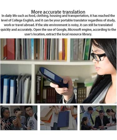 Language Translator Device Real Time Translator Device Instant Language Translator Device Support 28 Languages Real-time for Learning Shopping Travel Decoration ziyu White - Buy Online on GoSupps.com