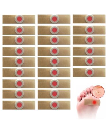 Corn Plasters 60 PCs Corn Pads for Feet Corn Plasters for Toes Corn Removal Pads Relief Corn Pain Foot Corn Removal Mild Formula & No Irriations