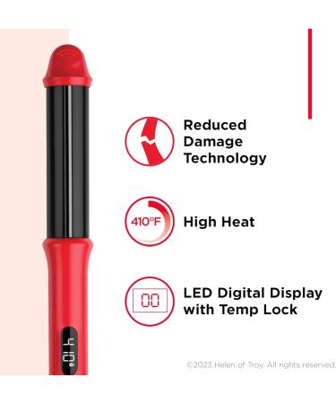 REVLON Style Multiplier Versatile Styler Flat and Curl Iron - Red - Buy Online on GoSupps.com