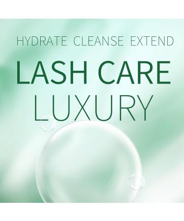Eyelash Cleanser Concentrate 100ml - Professional Unscented Foaming Lash Shampoo for Extensions | Premium 20.5oz Salon & Home Care Solution - Buy Online on GoSupps.com