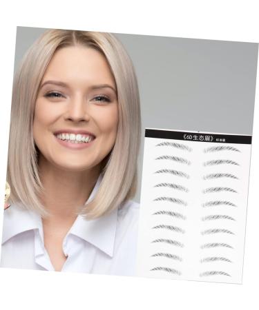 FRCOLOR 4 Sheets Pairs Makeup Stickers Makeup Eyes Brown Natural Simple Cosmetic 4d Disposable The Lazy - Buy Online on GoSupps.com