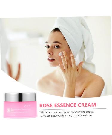 minkissy 1 Pc Rose Essence Cream Moisturizer Face Cream Neck Cream Facial Essence Flower Face Cream Rejuvenating Eye Forehead Cream Practical Cream Anti-aging Face Cream Simple - Buy Online on GoSupps.com