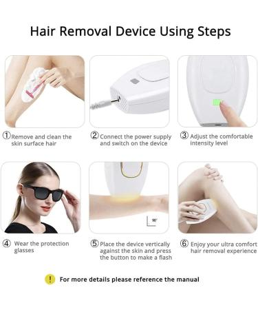 5minskin At-Home Laser Hair Removal Device for Women - Effective & Light Hair Removal System - Buy Online on GoSupps.com