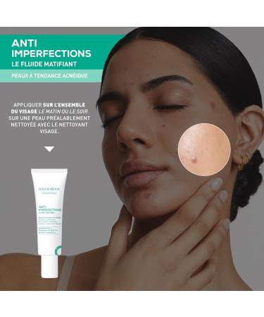 Anti-Imperfection Face Cream - Mattifying Face Cream - Acne Face - Acne Healing Cream - GRANIONS Dermatology - Zinc Acne Cream - Moisturizing Face Cream 40 mL - Buy Online on GoSupps.com