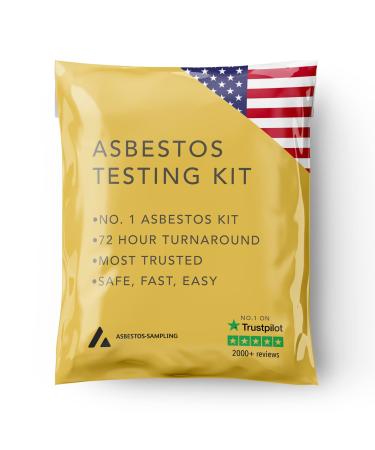 Asbestos Test Kit - Sample Only Testing - 72hr (3 Business Day) NVLAP lab Result with lab Testing fee Included. (1 Samples)
