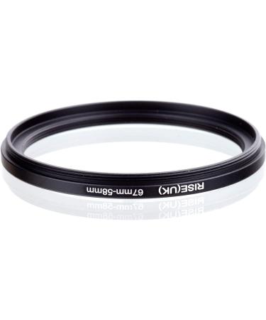 Rise(UK) Step Down Filter Ring Adapter 67mm-58mm - Buy Online on GoSupps.com
