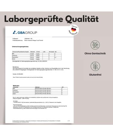Supplement Hub Omega 3 Capsules High Dose 400 Capsules with 2000mg EPA 360mg & DHA 240mg Fish Oil per Daily Dose Omega 3 Fatty Acids Produced in Germany Laboratory Tested - Buy Online on GoSupps.com